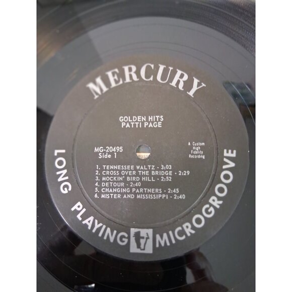 Patti Page Golden Hits Vinyl Record MG 20495 VTG 1960 LP High Fidelity MCM VG+ - Picture 4 of 12